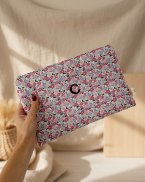 Funda de ordenador floral