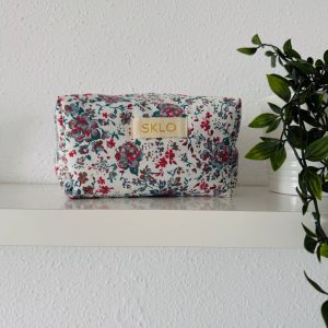 Neceser mediano floral