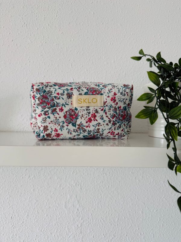 Neceser mediano floral